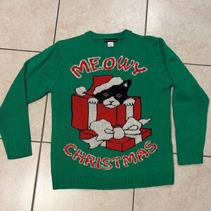 Cat Christmas Sweater